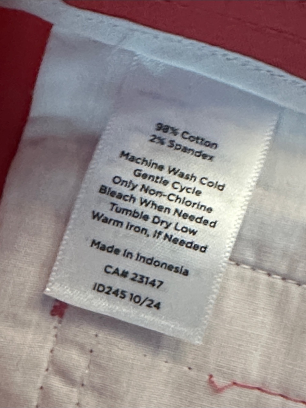 NWT Talbots Coral Wide Crop Pants Sz 10P - Picture 8 of 8